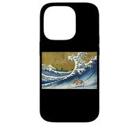 Mens Womens Funny Retro Vintage Surfing Wave Armadillo Lover Custodia per iPhone 14 Pro