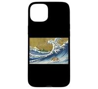Mens Womens Funny Retro Vintage Surfing Wave Armadillo Lover Custodia per iPhone 15 Plus