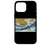 Mens Womens Funny Retro Vintage Surfing Wave Armadillo Lover Custodia per iPhone 16 Pro Max