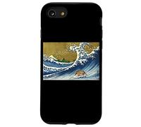 Mens Womens Funny Retro Vintage Surfing Wave Armadillo Lover Custodia per iPhone SE (2020) / 7/8