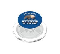 Mens Womens Kids Humans Hurt Head Tapirs Make Me Happy PopSockets PopGrip per MagSafe