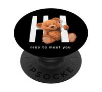 Men's Women's Kids Teddy Bear Graphic Cool Designs Funny PopSockets PopGrip Adesivo