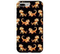 Mens Womens Kids Tiny Dinosaur Bearded Dragon Lover Pattern Custodia per iPhone 7 Plus/8 Plus