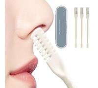 Mens/Womens Nasal Nose Hair Trimmer Clipper Ear Eyebrow Grooming Cutter, 360-Degree Rotating Manual Nose Hair Trimmer,Double Sided Nose Hair Knife, Ear and Nose Hair Trimmer (A-01)