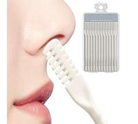 Mens/Womens Nasal Nose Hair Trimmer Clipper Ear Eyebrow Grooming Cutter, 360-Degree Rotating Manual Nose Hair Trimmer,Double Sided Nose Hair Knife, Ear and Nose Hair Trimmer (C)