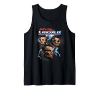 Mens Womens Retro 80s Heavy Metal Rock Band Abraham Lincoln Canotta