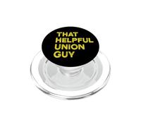 Mens Womens That Helpful Union Guy Thug Union Rep PopSockets PopGrip per MagSafe