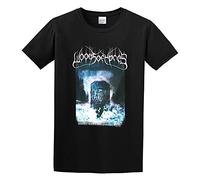 Men's Woods of Ypres Woods III The Deepest Roots And Darkest Blues Funny Top Graphic Tee T-Shirts Black S