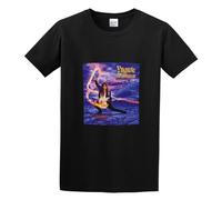 Men's Yngwie J Malmsn Fire And Ice 80S Album Cover Art Cotton T Shirt Black 3XL