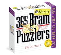 Mensa 365 Brain Puzzlers Page-a-day Calendar 2024: Word Puzzles, Logic Challenges, Number Problems, and More