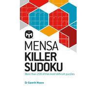 Mensa Ltd Dr. Gareth Moore Mensa Killer Sudoku (Tascabile)
