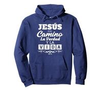 Mensajes Biblicos Dios Jesus Español Spagnolo per cristiani Felpa con Cappuccio