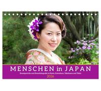 Menschen in Japan (Tischkalender 2026 DIN A5 quer), CALVENDO Monatskalender: Streetporträts und Streetfotografie in Kyoto, Kamakura, Yokohama und Tokio