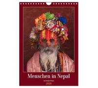Menschen in Nepal (Wandkalender 2026 DIN A4 hoch), CALVENDO Monatskalender: Gesichter Nepals, die Geschichten erzählen.