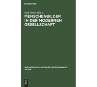 Menschenbilder in Der Modernen Gesellschaft (Copertina rigida)