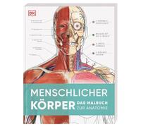 Menschlicher Körper: Das Malbuch zur Anatomie