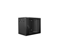 Mensola 9U - LANBERG - WF01-6409-10B - Rack montato a muro - 19" - Nero - 650 x 450 mm