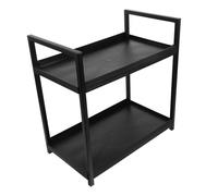 Mensola A Doppio Ripiano Cromata A Più Livelli Supporto Per Lavabo Da Bagno Portaoggetti Multifunzione Per Cosmetici Piccola Scaffalatura Portaoggetti Organizer Per Trucco A 2