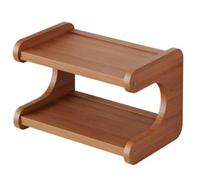 Mensola a Due Livelli Router WiFi, Supporto Robusto L'organizzazione Router | Supporto per Dispositivi di Rete Compatibile con la Trasmissione del Segnale, Design Aperto, per Modem