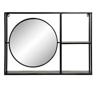 MENSOLA A MURO CON SPECCHIO PER INGRESSO BAGNO CAMERA LETTO