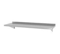 Mensola a muro sospesa inox 80x30 cm - Hendi 816486