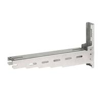 Mensola a parete Legrand G4 100 mm in acciaio zincato 349012