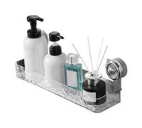 Mensola a ventosa, impermeabile, senza trapano, , stabile, per organizzare la casa, tazze, sapone, asciugamani, balsamo, shampoo