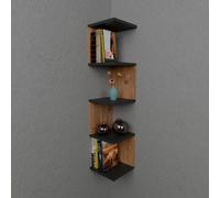 Mensola Ad Angolo Zig-Zag 5 Ripiani 25x25x109 Musa Vari Colori