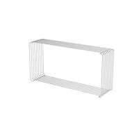 Mensola Allungabile Panton Wire 43 - Cromata 70 cm x 18,8 cm