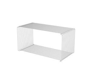 Mensola Allungabile Panton Wire 43 - Cromata 70 cm x 34,8 cm