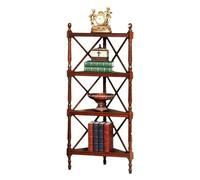 Mensola Angolare Classica in Legno Elegante Supporto da Pavimento for Camera Letto E Soggiorno