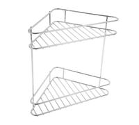 METAFORM Angolare Doccia Doppio a Filo Cromo in Acciaio Cromato MOD. New Chrome