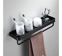 Mensola angolare per doccia, salvaspazio, con ripiano di scarico ventilato, per bagno e cucina, resistente alla ruggine, facile da installare, design compatto