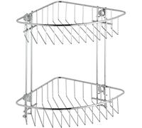 Mensola angolare Wenko Classic 2 ripiani cromo Cromo