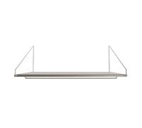 Mensola Appendiabiti Shelf Library 40x80 Acciaio Inox