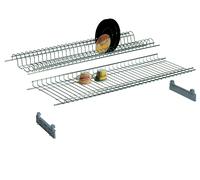 Mensola Colapiatti Acciaio Crom con Supp 76 cm 6,0 Coppie