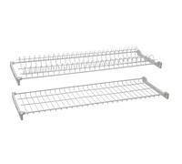 Mensola Colapiatti Acciaio Plast con Supp 56 cm 6,0 Coppie