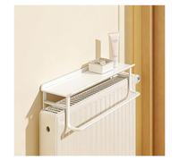 Mensola Copritermosifone, Mensola Sospesa per Termosifone Scaffale Sospeso Sopra Termosifone Salvaspazio per Case, Camere da Letto, Soggiorni e Bagni(White,19.69in/50cm)