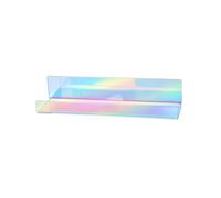 Mensola da bagno a forma di U, scaffale portaoggetti multifunzionale, mensole galleggianti colorate da parete, 20cm/30cm opzionali, espositori for cosmetici(20x8.2x4 cm)