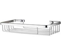 Mensola da bagno in alluminio con cestello rettangolare e organizer per lo scarico del sapone Rack di stoccaggio a parete per doccia Cucina e bagno Decorazioni per la casa moderne e organize