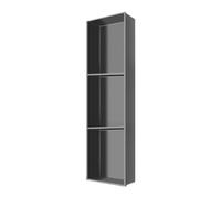 Mensola da doccia impermeabile in acciaio inox a 1/2/3/4 ripiani per bagno, resistente ed elegante, nero/grigio, 32 x 32 x 12,5 cm, perfetto per organizzare gli elementi essenziali della doccia.