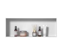 Mensola da doccia in acciaio inox, impermeabile, per bagno, soggiorno, camera da letto, 62 x 32 x 12,5 cm, perfetta per shampoo, articoli da toeletta e cosmetici, design a alcova