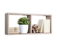 MENSOLA DA PARETE 2 SCOMPARTI VARI COLORI 70X30 CM MOD. MORGANA