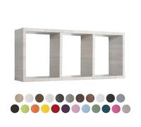 MODULARREDO | TRISTANO Mensola da Muro, Libreria Sospesa, Libreria da Parete, Scaffale da Parete, Rovere Tabacco, 70x30 p15.5 cm - Made in Italy
