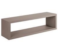 Mensola da Parete 60x18x15,5 cm in Fibra di Legno Regolo Marrone Talpa