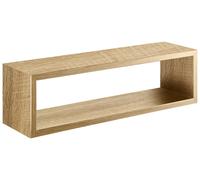 Mensola da Parete 60x18x15,5 cm in Fibra di Legno Regolo Rovere Sagerau