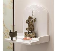 Mensola da parete Buddha per meditazione, tavolo da santuario in stile cinese, perfetto per decorazioni domestiche e pratiche spirituali