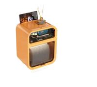 Mensola Da Parete For Carta Igienica Con Cassetto For Carta Igienica Impermeabile, Portarotolo For Bagno A Doppio Strato(Yellow)