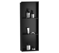 Mensola da parete impermeabile in acciaio inox, non richiede piastrelle, 70 cm x 28 cm x 12,5 cm, per bagno e alcova