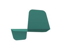 Mensola da Parete in acciaio sagomato verniciato a polvere FLAP 420 Ali Di Farfalla Dimensioni 42x21,5xh33 cm colore Salvia verde